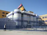 El Centro de Internamiento de Extranjeros de Aluche, Madrid.