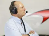 El jefe de McLaren Ron Dennis.