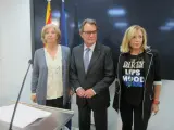 Exconsellera Irene Rigau, expresidente Artur Mas, exvicepresidenta Joana Ortega