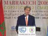 John Kerry, en Marrakech.