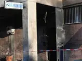 Comisaría de Bolonia atacada.