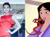 Bayartsetseg Altangerel, Miss Mongolia 2014 y participante de la próxima edición de Miss Mundo podría interpretar a Mulán.
