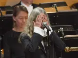 Patti Smith, en la gala de los Nobel.