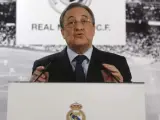 Imagen del presidente del Real Madrid, Florentino Pérez.