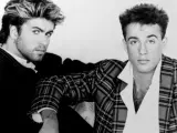 Los cantantes integrantes de 'Wham!', amigos desde la infancia.