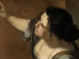 Artemisa Gentileschi se autorretrató como alegoría de la Pintura