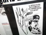 El semanario Charlie Hebdo satiriza el accidente del avión ruso.