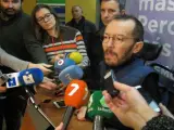 El secretario de Organización Estatal de Podemos, Pablo Echenique