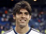 El centrocampista brasileño del Real Madrid, Ricardo Izecson dos Santos "Kaká".