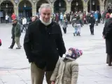 Fernando Blanco junto a su hija Nadia.