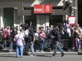 Sede nacional del PSOE, en la calle Ferraz (Madrid)cc