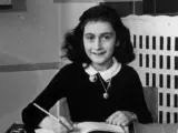 Imagen de Anna Frank tomada en el año 1940.