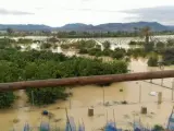 Inundaciones, huerta, campo, lluvias