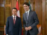 El presidente mexicano, Enrique Peña Nieto, y el primer ministro canadiense, Justin Trudeau. Desde diciembre de 2016, Canadá no pide visado a los mexicanos turistas, una medida que impuso en 2009 debido al aumento del flujo de las solicitudes de refugio.