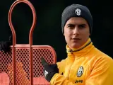 Paulo Dybala, en un entrenamiento.