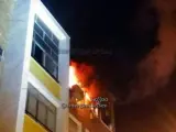 Incendio en Sevilla