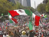 México marcha contra Trump y contra Peña Nieto.