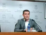 David González Medina en rueda de prensa.