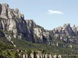 <p>La montaña de Montserrat.</p>