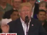 Donald Trump, presidente de Estados Unidos, en un acto en Florida.
