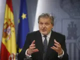 Íñigo Méndez de Vigo tras la reunión del Consejo de Ministros