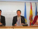 Francisco Blanco, Guillermo Martínez y Pilar Varela