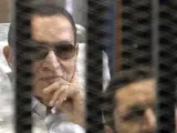 Imagen de archivo de 2013 del expresidente egipcio Hosni Mubarak.