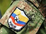 Imagen del escudo de las FARC.