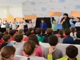 Los niños de Tomares en el Concurso de Poesía Gloria Fuertes