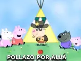 Imagen de un vídeo adulto hecho en base a Peppa Pig.