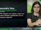 Cassandra Vera, entrevistada en el programa La Sexta Noche.