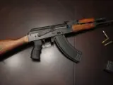 Un fusil AK-47, en una imagen de archivo
