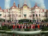 Inauguraci&oacute;n de Disneyland Par&iacute;s en 1992.