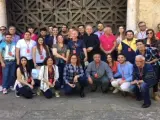 Visita de voluntarios de Cruz Roja a la Mezquita-Catedral de Córdoba