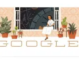 Doodle de Google sobre la escritora, filósofa y ensayista María Zambrano.