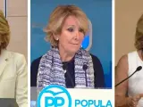 Las tres dimisiones de Esperanza Aguirre