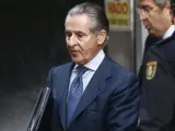 Miguel Blesa tras declarar en la Audiencia Nacional.