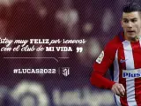 Lucas Hernández renueva por el Atlético de Madrid hasta 2022