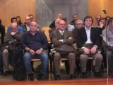 Acusados en el Caso Marea durante el juicio.