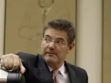 El ministro de Justicia, Rafael Catalá, en el Congreso.