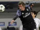 El jugador portugués del Real Madrid, Fabio Coentrao, en un partido de Champions este año.