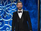 El comediante Jimmy Kimmel, durante la gala de los Óscar 2017.