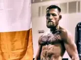 El luchador irlandés de artes marciales mixtas, Conor McGregor, posa en una imagen promocional de un combate.