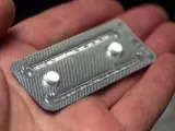 Imagen de archivo de una píldora anticonceptiva.