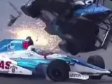 Accidente de Dixon en la Indy 500.