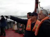 Agustín Muñoz visita el dispositivo del Estado en la pesca del atún