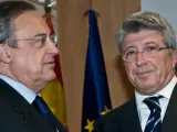 Florentino Pérez y Enrique Cerezo.