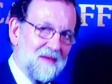 Mariano Rajoy antes de la final de Champions 2017.c