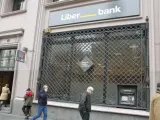 Sucursal del banco Liberbank.
