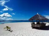 Una paradisiaca playa de Siargao, al sureste de Filipinas.